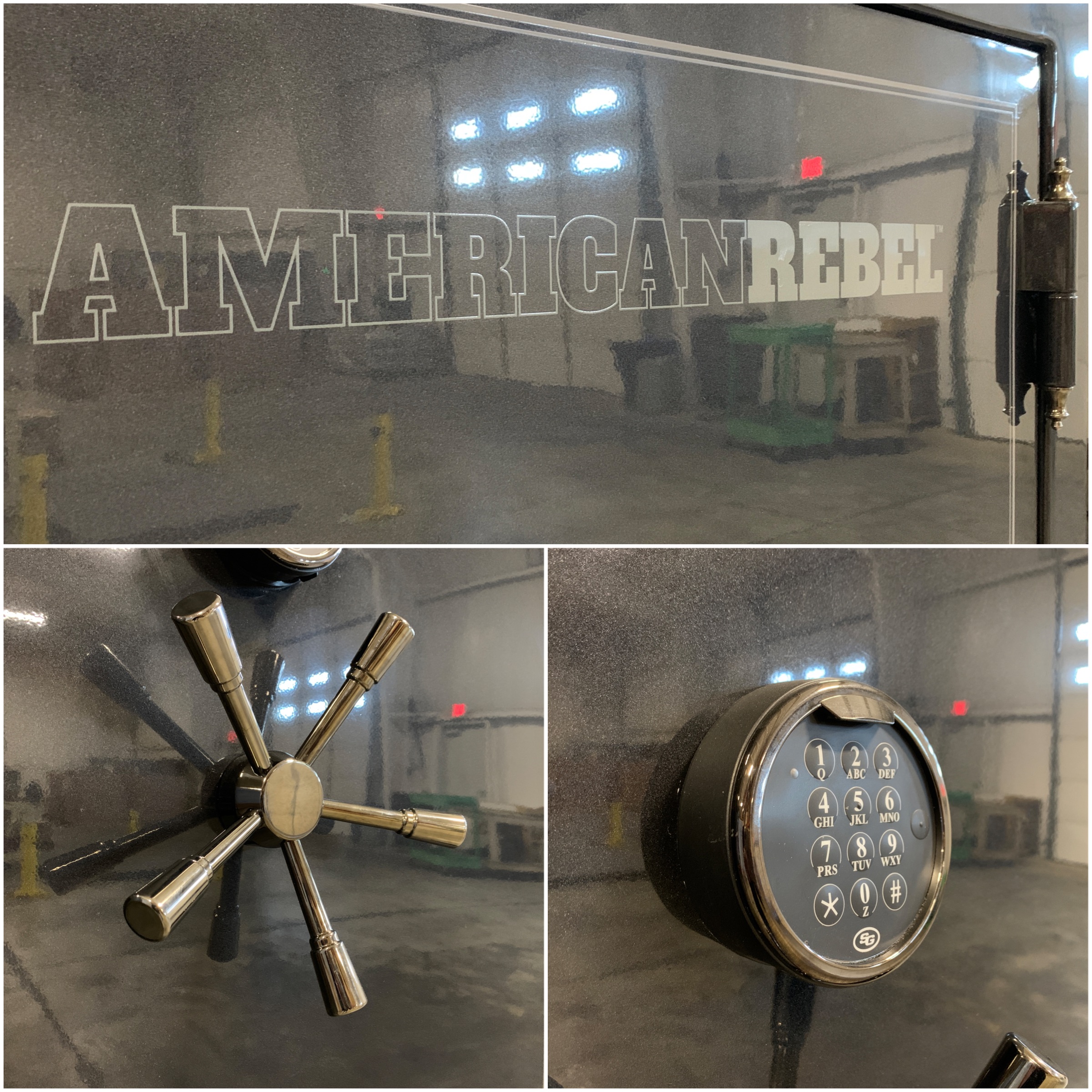 American Rebel Gun Safe Lock and Dial