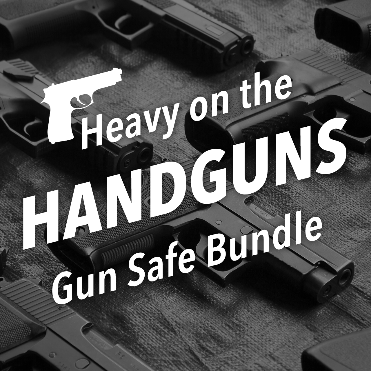 Heavy on the Handgun Hangers Gun Safe Bundle